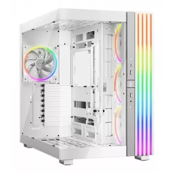 be quiet! Light Base 900 FX baltas kompiuterio korpusas, Full Tower, E-ATX / XL-ATX, grūdintas stiklas, 4x 140 mm ventiliatoriai, 190 mm CPU aušintuvas