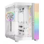 be quiet! Light Base 900 FX baltas kompiuterio korpusas, Full Tower, E-ATX / XL-ATX, grūdintas stiklas, 4x 140 mm ventiliatoriai, 190 mm CPU aušintuvas