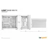 be quiet! Light Base 900 FX baltas kompiuterio korpusas, Full Tower, E-ATX / XL-ATX, grūdintas stiklas, 4x 140 mm ventiliatoriai, 190 mm CPU aušintuvas