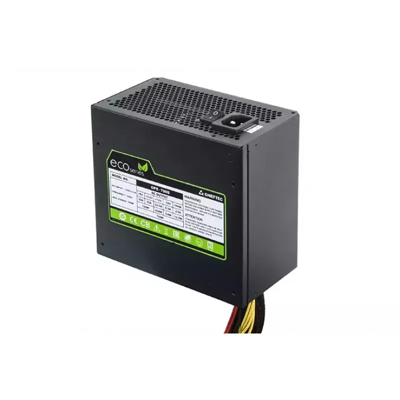 Maitinimo blokas Chieftec GPE-500S 500 W 24-pin ATX PS/2 Juodas