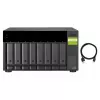 QNAP TL-D800C - Festplatten-Array - JBOD - 8 Schächte (SATA-600) - USB 3.2 Gen 2 (extern)