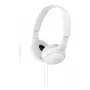 Sony MDR-ZX110AP Ausinės su mikrofonu, laidinės, lankelio, skambučiams/muzikai, baltos
