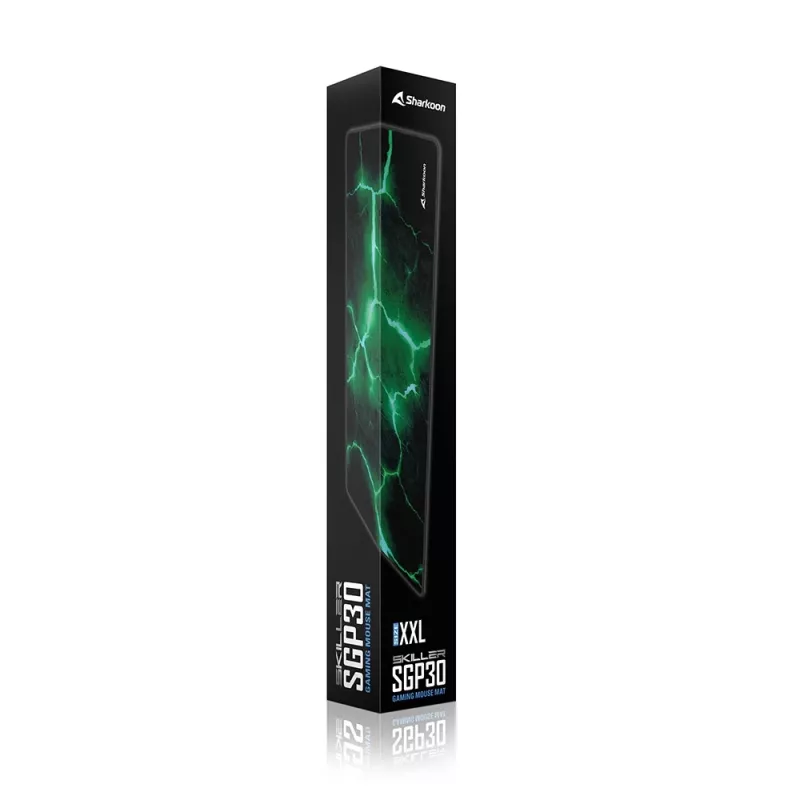 SHARKOON Gaming Mouse Pad Sgp30 - Juoda/ Žalia
