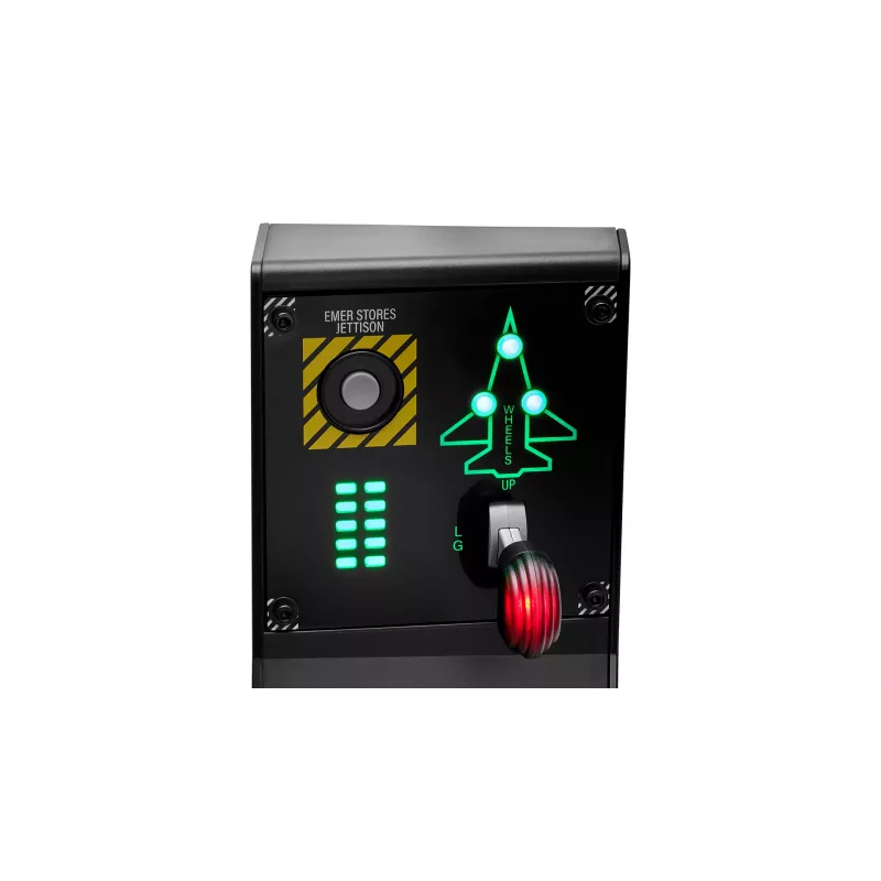 Džiaugsmas Thrustmaster VIPER Panel Juoda USB su variklio valdymo svirtimi PC