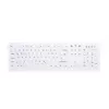 Contour Design Active Key Contour ClassicClean medicininė klaviatūra su nuimamu dangteliu, pilno dydžio, laidinė, balta, DE, C8100