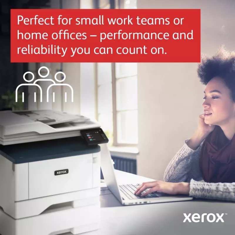 Xerox B315 A4 40ppm belaidis daugiafunkcis spausdintuvas (kopijavimas/spausdinimas/nuskaitymas/faksas) PS3 PCL5e/6 2 dėklai 350 lapų