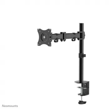 Neomounts NM-D135BLACK Monitoriaus laikiklis 10-27 colių, spaustuvas/įvorė, 8 kg, 100 x 100 mm, juodas