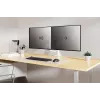 Neomounts DS75-450WH2 monitoriaus rankena 17-32 colių – dujinė spyruoklė – Topfix – 180° stabdis