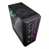 Korpusas Sharkoon RGB HEX Desktop juodas