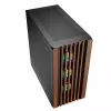 PC korpusas Sharkoon REBEL C70M RGB Full Tower juodas, medinis priekis
