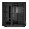 PC korpusas Sharkoon REBEL C70M RGB Full Tower juodas, medinis priekis