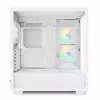 PC korpusas Sharkoon Rebel C60 Midi Tower baltas