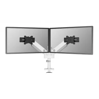 Neomounts DS65S-950WH2 Monitorių laikiklis 24-34 colių - dujinė spyruoklė - Topfix - daugialypis reguliavimas - 180° stabdiklis