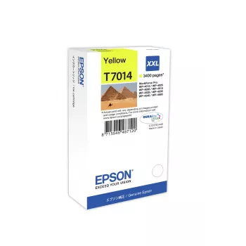 Epson rašalo kasetė XXL Geltona 3.4k, pigmentinis rašalas, 34,2 ml, 1 vnt.