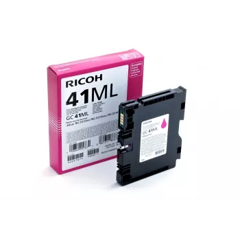 Kasečių rinkinys Ricoh 405767 Originali rašalo kasetė, 1 vnt., Purpurinė