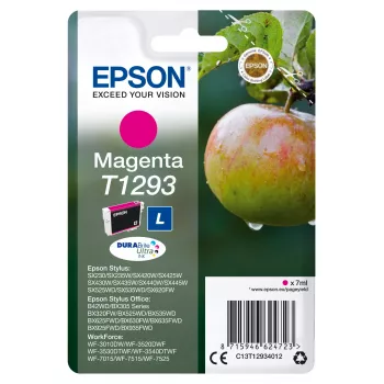 Originalus Epson T1293 DURABrite Ultra rašalo kasetė, purpurinė (magenta) – vienkartinė pakuotė