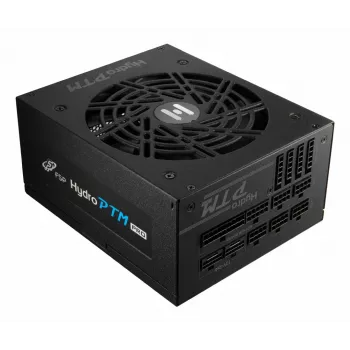 FSP Hydro PTM PRO 1650W maitinimo blokas ATX ATXV3.1 juodas, 1650 W, 110-240 V, 50/60 Hz, aktyvus, 120 W, 1650 W