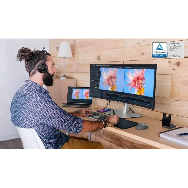 Monitorius DELL UltraSharp U3423WE 34,1 colio UltraWide Quad HD LCD 3440 x 1440