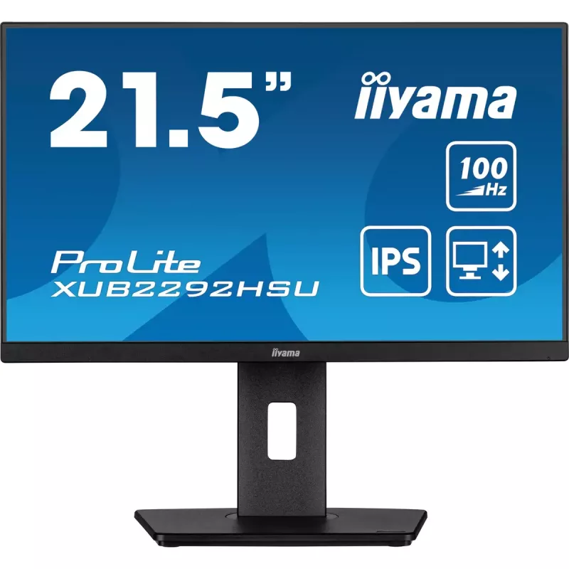 Monitorius iiyama ProLite XUB2292HSU-B6 54,6 cm (21,5 colio) Full HD LED juodas