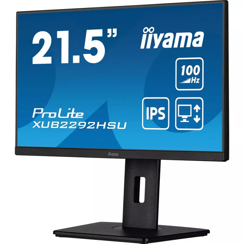 Monitorius iiyama ProLite XUB2292HSU-B6 54,6 cm (21,5 colio) Full HD LED juodas
