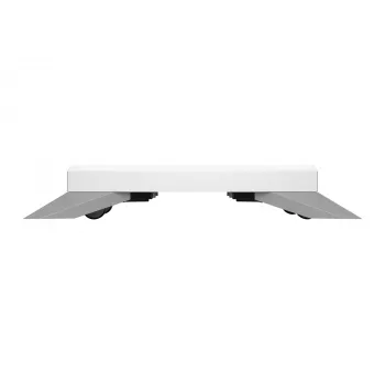 HP stovas spausdintuvui ant ratukų pilkai baltas 520 mm plotis