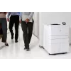 HP stovas spausdintuvui ant ratukų pilkai baltas 520 mm plotis