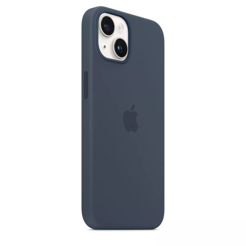 APPLE iPhone 14 - Silikoninis dėklas su MagSafe - Storm Blue