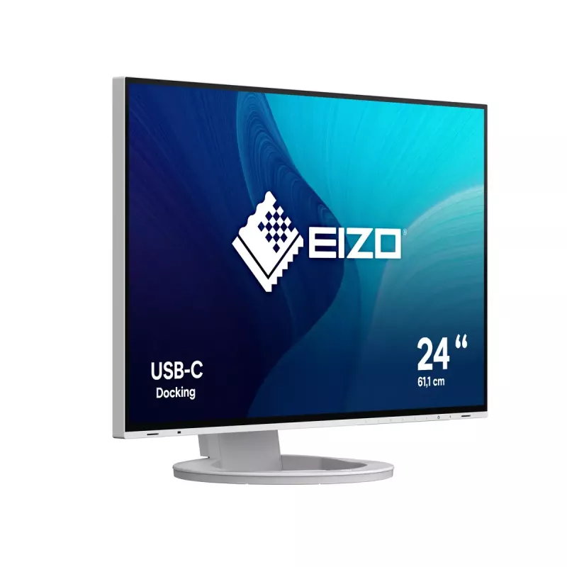 Monitorius EIZO FlexScan EV2485-WT 61,2 cm (24,1 colio) 1920 x 1200 pikselių WUXGA LCD baltas