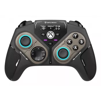 Turtle Beach Stealth Pivot belaidis išmanusis žaidimų valdiklis su besisukančiais moduliais, ekranu, Hall-Effect svirtimis, perprogramuojamais mygtukais, skirtas Windows PC, Xbox Series X/S ir Xbox One