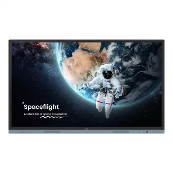 BenQ RM6504 interaktyvi lenta 165,1 cm (65 colių) 3840 x 2160 pikselių liečiamas ekranas Juoda