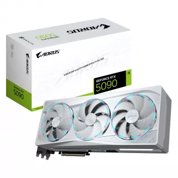 GIGABYTE AORUS GeForce RTX 5090 STEALTH ICE 32G 32GB GDDR7 512bit PCI-E 5.0 2655MHz