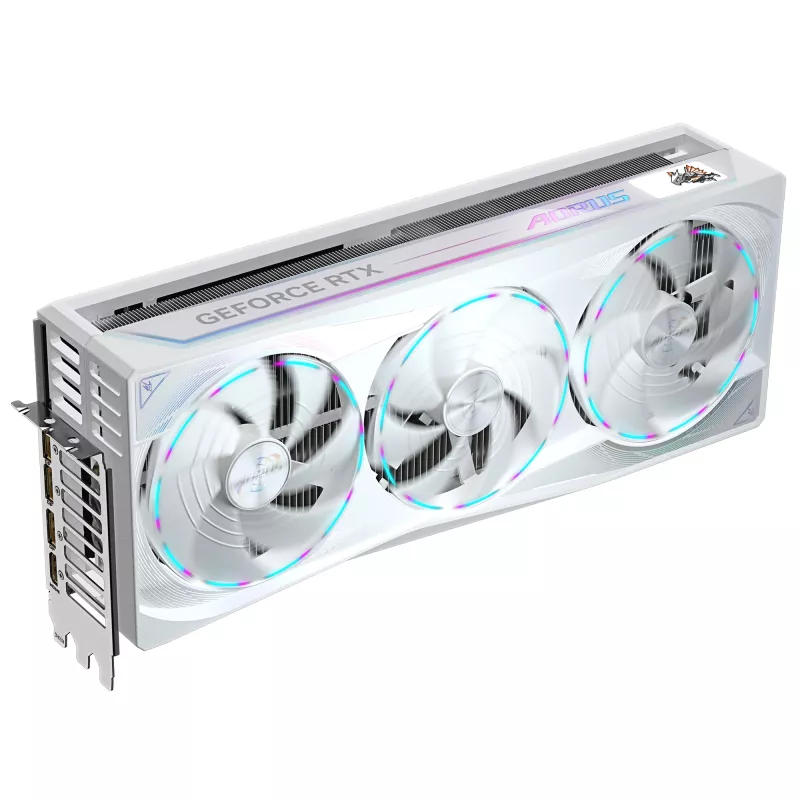 GIGABYTE AORUS GeForce RTX 5090 STEALTH ICE 32G 32GB GDDR7 512bit PCI-E 5.0 2655MHz