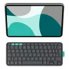 Klaviatūrinis dėklas Logitech Flip Folio QWERTZ vokiečių kalba, skirtas iPad Pro/Air 11 colių, Bluetooth, grafitas, baterija 90 mAh