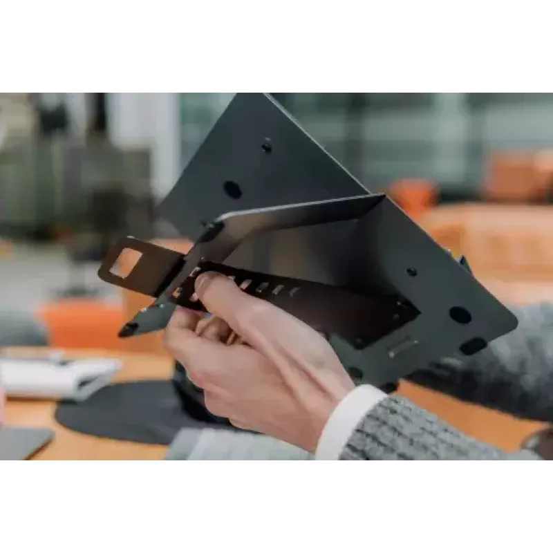 Stovas nešiojamam kompiuteriui BakkerElkhuizen FlexTop 170 juodai pilkas aliuminis guma plienas