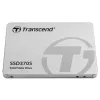 TRANSCEND SSD 370 128GB 2,5 colio SATA III 6Gb/s MLC aliuminio korpusas