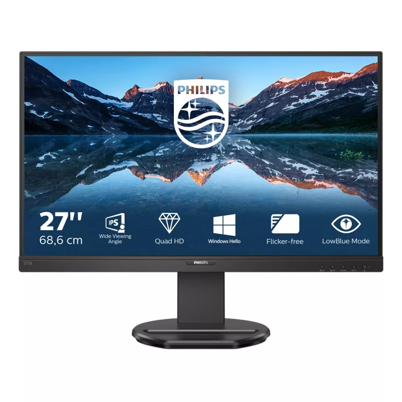 Philips B Line 276B9/00 kompiuterio monitorius 68,6 cm (27 col.) 2560 x 1440 pikselių Quad HD LED juodas