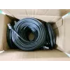 Equip Cat.6 S/FTP jungiamasis laidas, 0,25 m, juodas, 100 vnt./rinkinyje