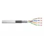 DIGITUS montažinis kabelis - Cat 5e - SF/UTP - AWG 26/7 - 100m - pilkas