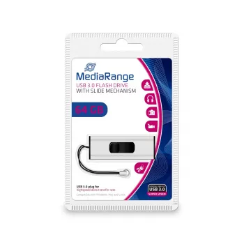 USB atmintukas MediaRange 64 GB USB Type-A 3.2 Gen 1 MR917