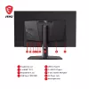 MSI MPG 321URXDE QD-OLED monitorius 80 cm (31,5 colio) 3840 x 2160 4K Ultra HD juodas