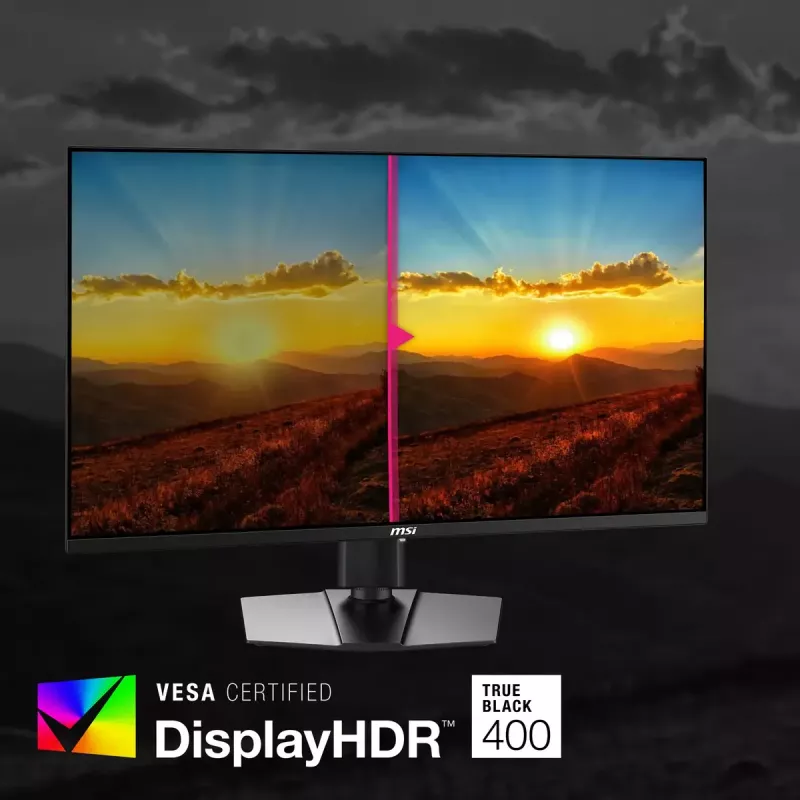 MSI MPG 321URXDE QD-OLED monitorius 80 cm (31,5 colio) 3840 x 2160 4K Ultra HD juodas