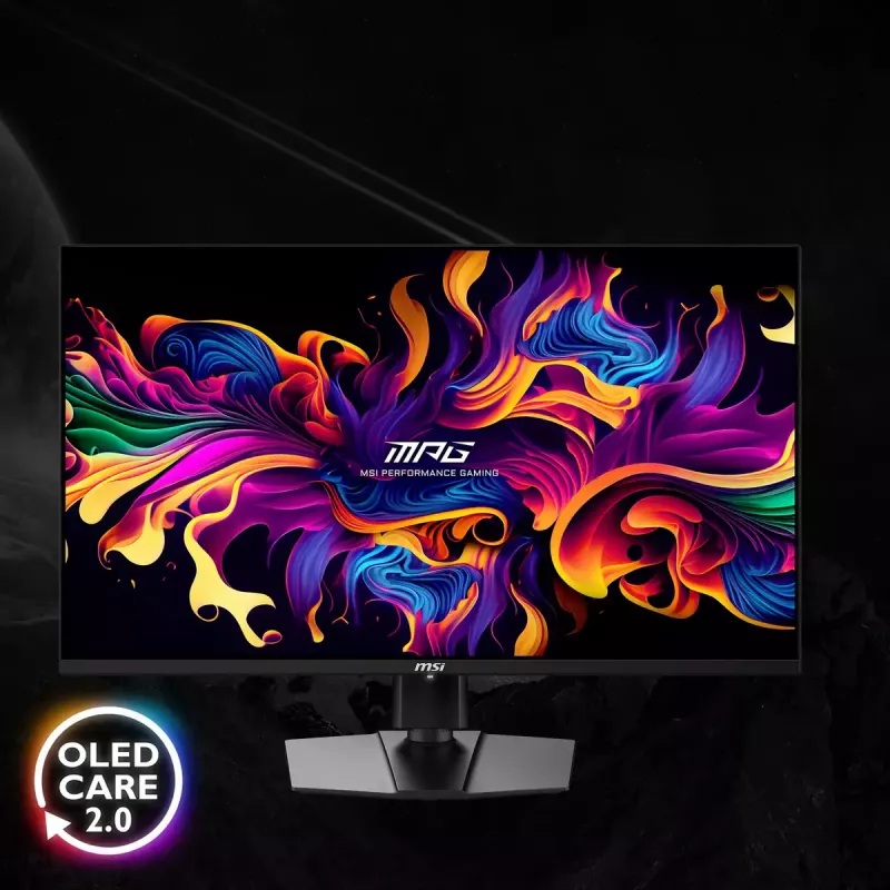 MSI MPG 321URXDE QD-OLED monitorius 80 cm (31,5 colio) 3840 x 2160 4K Ultra HD juodas