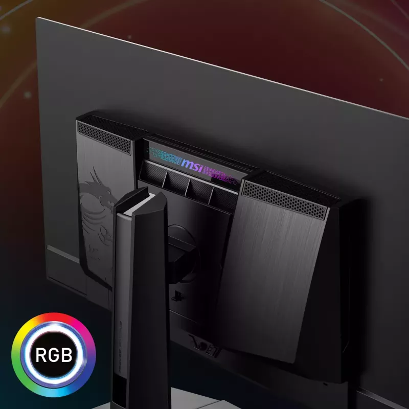 MSI MPG 321URXDE QD-OLED monitorius 80 cm (31,5 colio) 3840 x 2160 4K Ultra HD juodas
