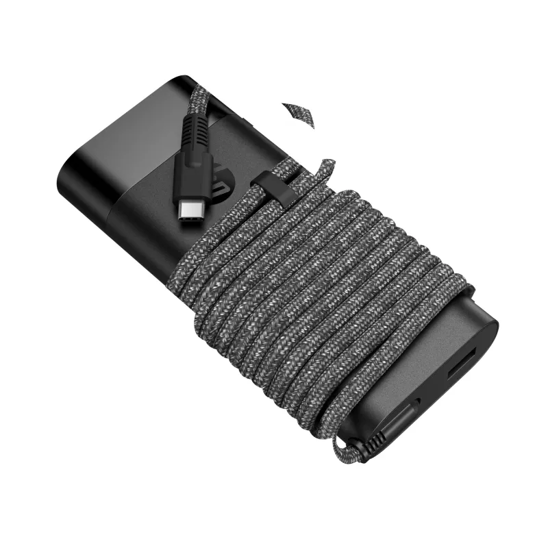 HP 110W USB-C nešiojamojo kompiuterio įkroviklis, vidaus patalpoms, 110 W, verslo klasė, juoda, 0 - 35 °C