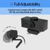 HP 620 FHD Webcam, 4 MP, 1920 x 1080 pikselių, Full HD, 60 kadrų/s, 720p, 1080p, 5x skaitmeninis priartinimas