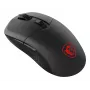 MSI VERSA 300 pelė žaidimams, RF belaidė + Bluetooth + USB Type-C, optinė, 8000 DPI