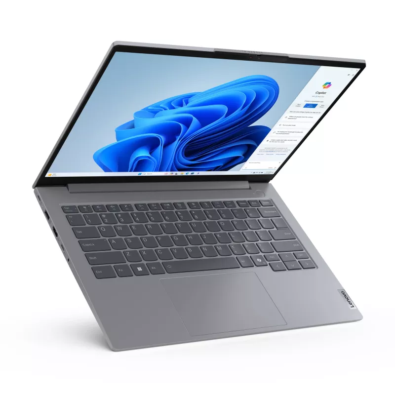 Nešiojamas kompiuteris Lenovo ThinkBook 14 G7 ARP AMD Ryzen™ 7 7735HS 35,6 cm (14 colių) WUXGA 32 GB DDR5-SDRAM 1 TB SSD Wi-Fi 6E (802.11ax) Windows 11 Pro Pilka