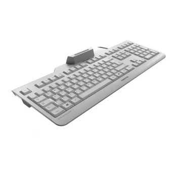 CHERRY SECURE BOARD 1.0 klaviatūra biurui USB QWERTZ pilka