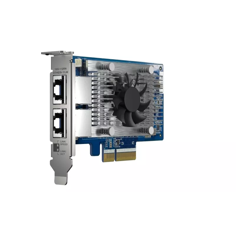 QNAP QXG-10G2T-X710 tinklo plokštė, vidinė, Ethernet, 1000 Mbit/s
