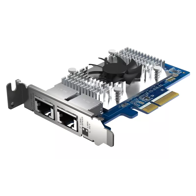 QNAP QXG-10G2T-X710 tinklo plokštė, vidinė, Ethernet, 1000 Mbit/s
